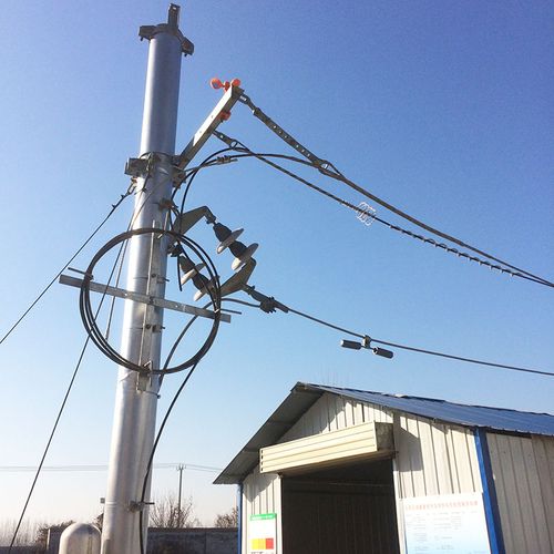 国标电力铁附件杆塔用余缆架厂家海虹opgw及adss光缆放缆架子